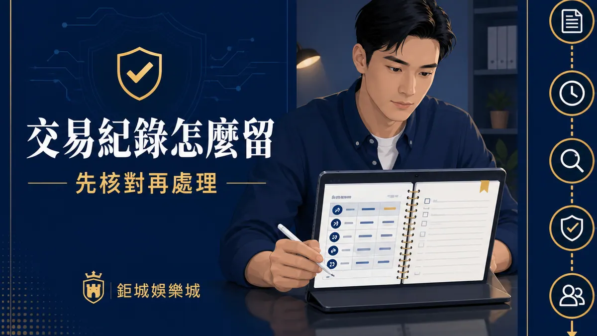 3A娛樂城｜娛樂城交易紀錄怎麼保存？對帳、截圖與爭議時間線整理重點整理