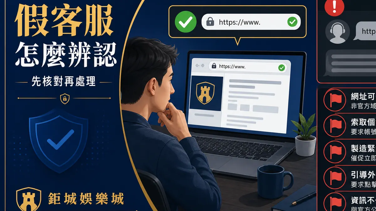 3A娛樂城｜娛樂城冒用客服怎麼辨認？網址、聯絡入口與釣魚訊息檢查重點整理
